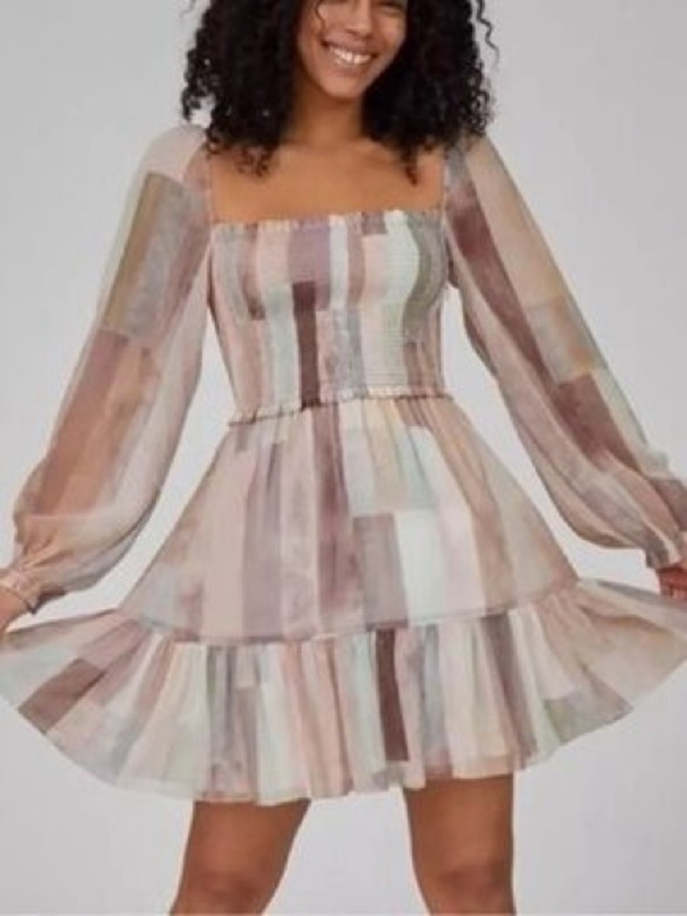 Aritzia Wilfred Wilfred Tempest Mini Dress